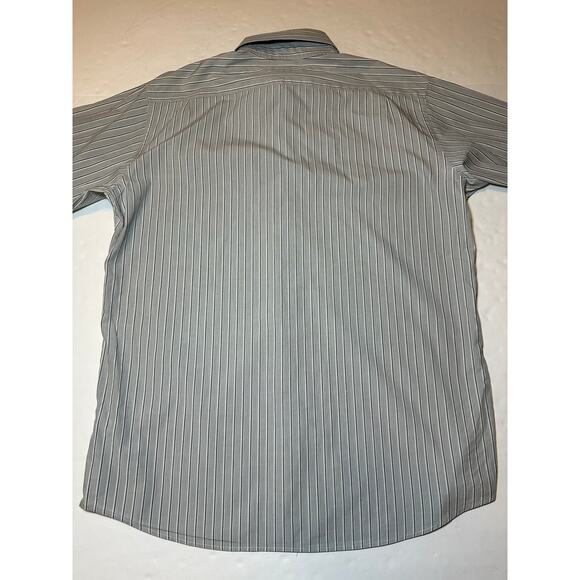 Banana Republic Fitted Woven in Italy French Cuff Dress Shirt Mens 16-16.5 L - Picture 6 of 6